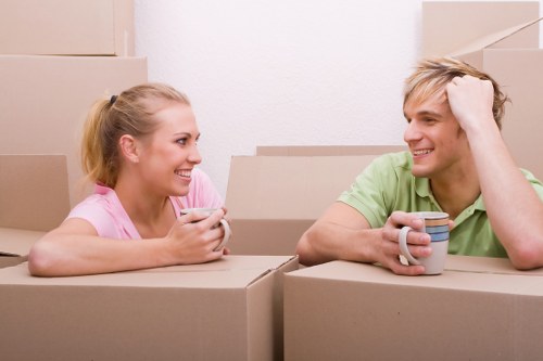 Removal team supporting a home move in Walthamstow Village