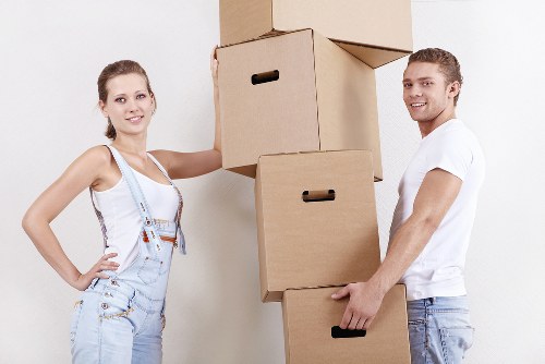 Truck loading for home and business moves in Walthamstow Village