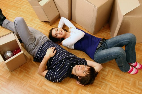 Team managing a move with attention to payment and legal terms