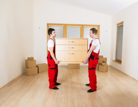 Safe checkout area for Man With Van Walthamstow Village
