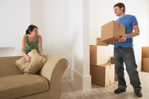 Professional man and van support for Walthamstow Village moves